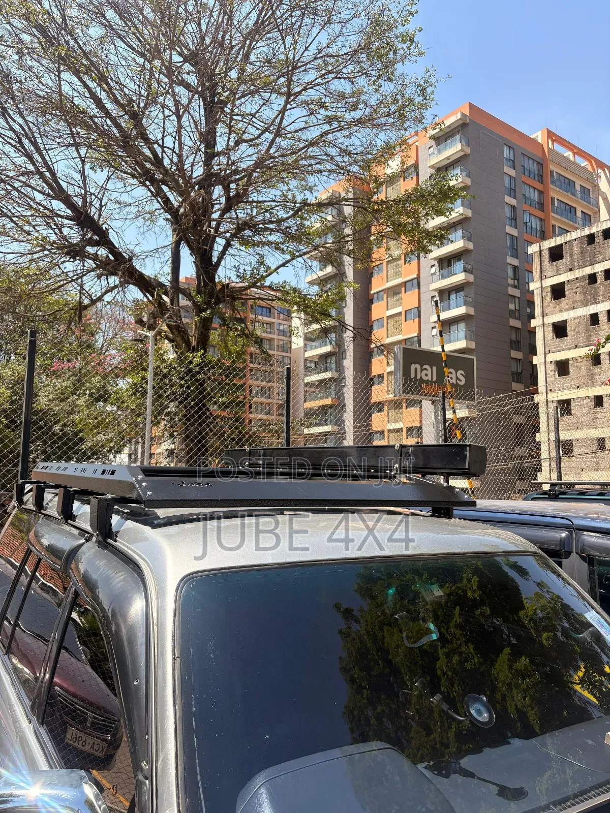 Flat Roof Rack Prado