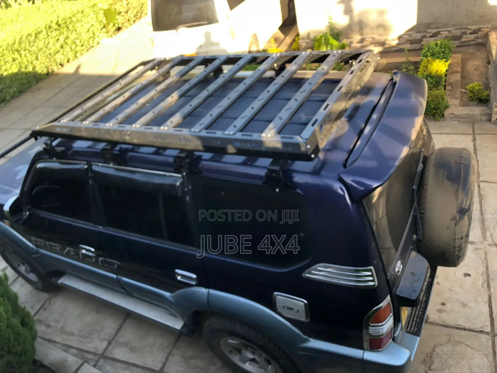Flat Roof Rack Prado