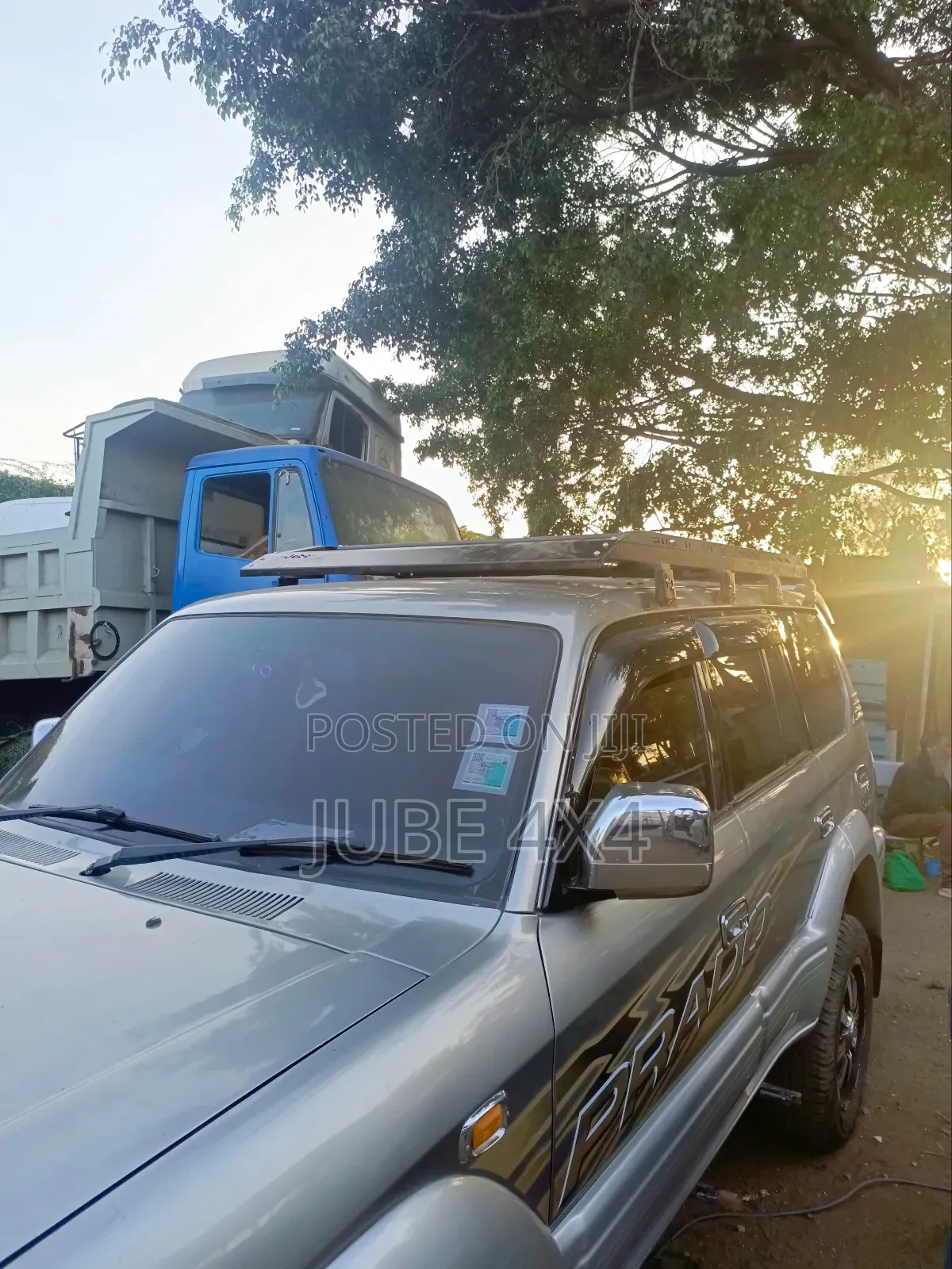 Flat Roof Rack Prado