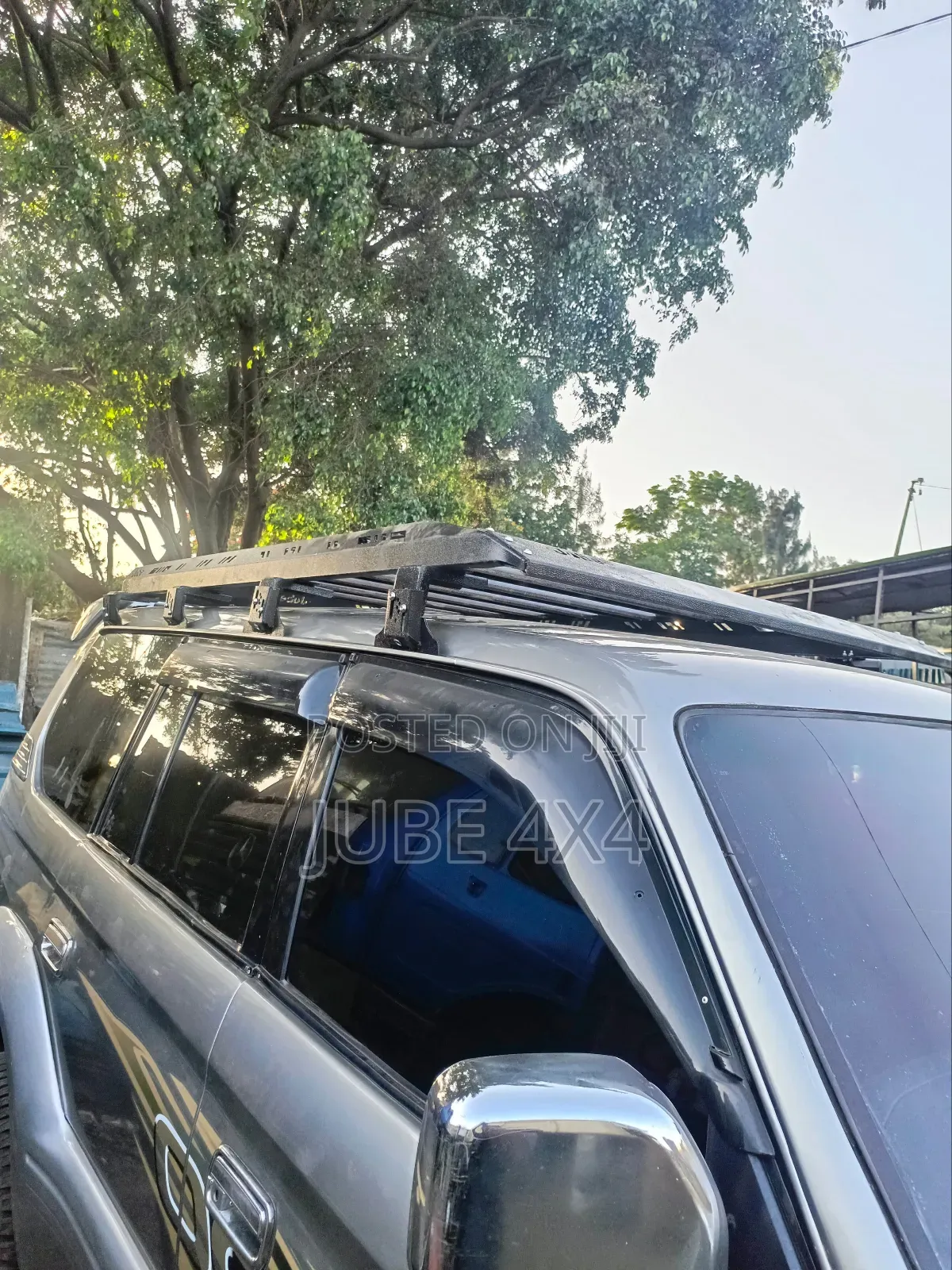Flat Roof Rack Prado