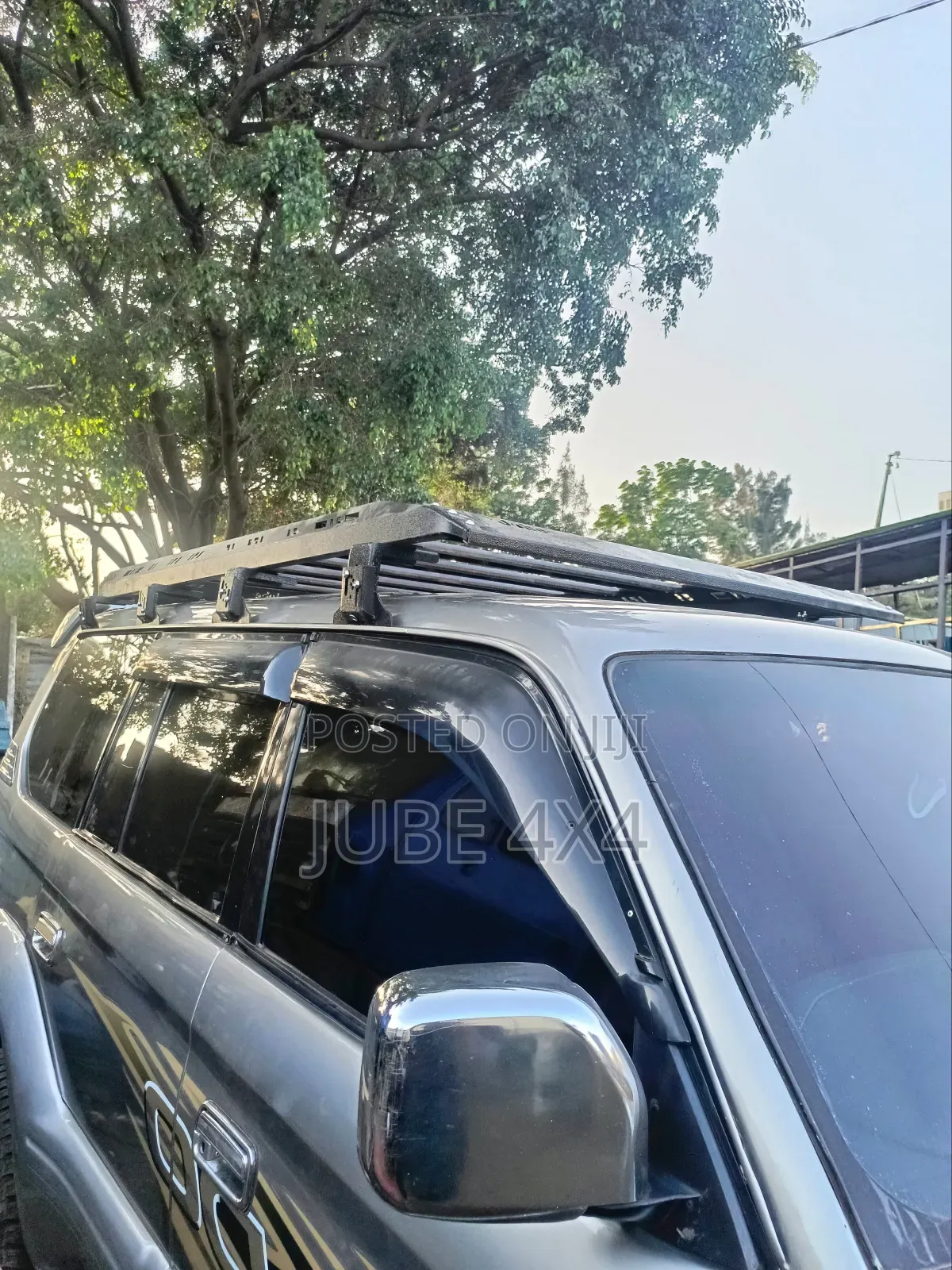 Flat Roof Rack Prado