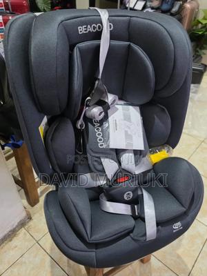 Dark Grey Beacood Car Seat/Isofix - thumbnail 2