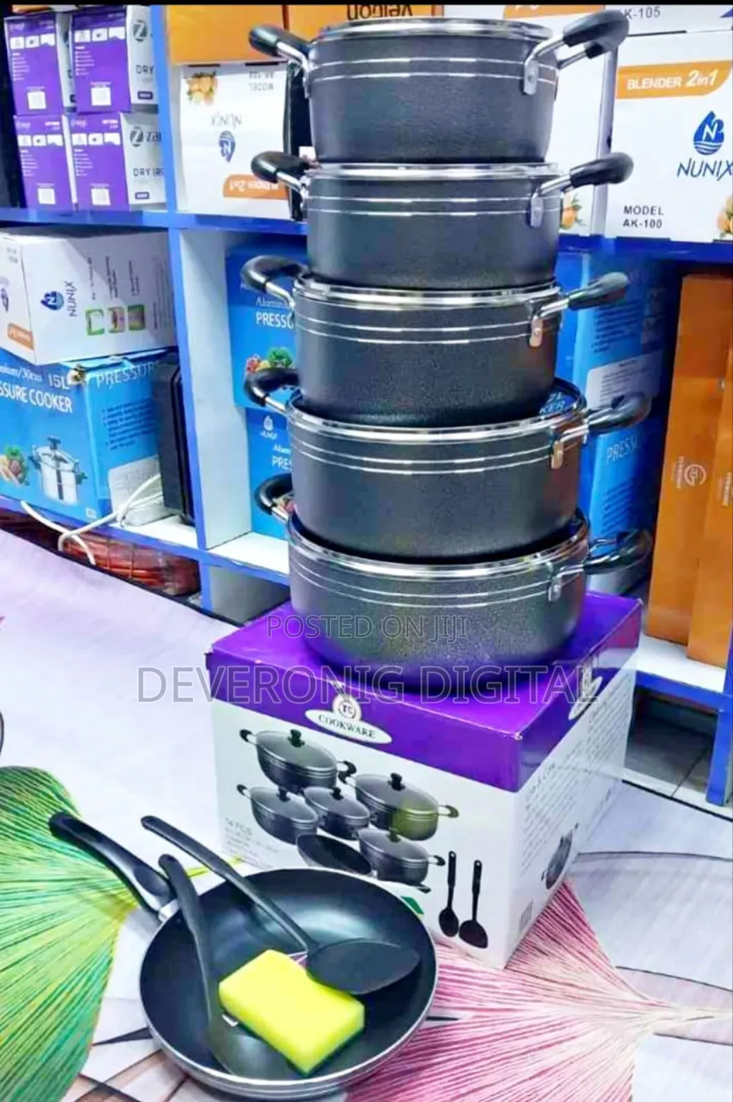 Original Tc Nonstick Sufurias*
*Tc 14pcs Nonstick Cookware*