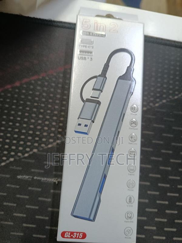 Usb-C + Usb 3.0 Dual Interface Hub – 4-Port High-Speed Otg Expansion S - main view