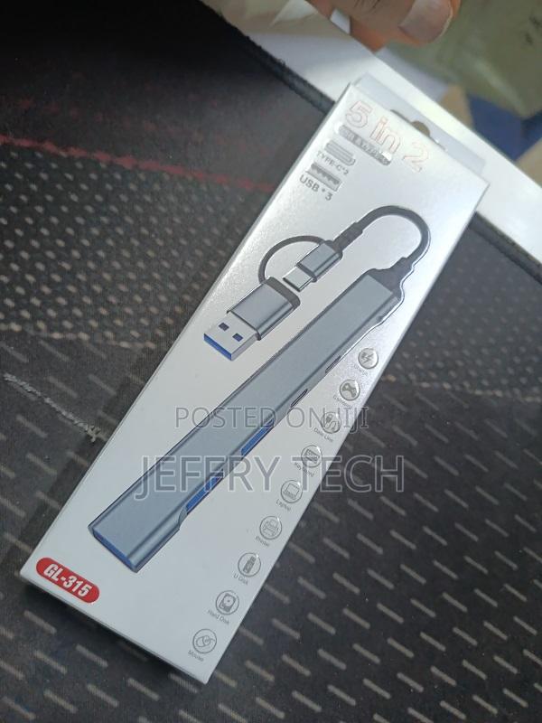 Usb-C + Usb 3.0 Dual Interface Hub – 4-Port High-Speed Otg Expansion S - thumbnail 3