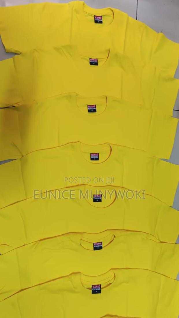 Round Neck Tshirts Multiple Colors