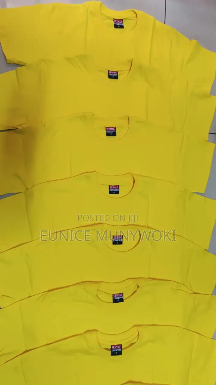 Round Neck Tshirts Multiple Colors