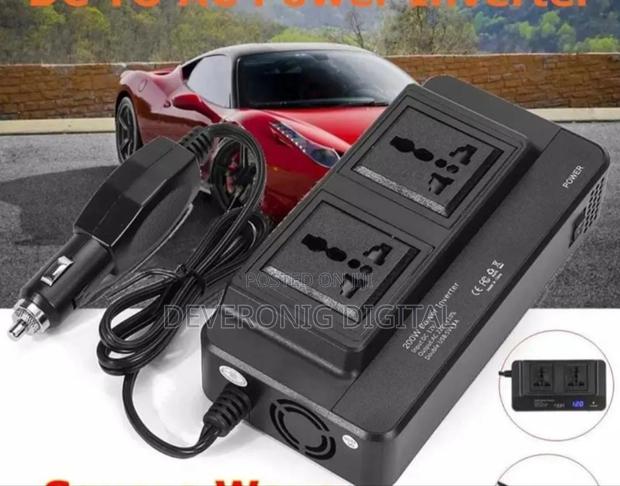 *200w Car Power Inverter Dc to Ac 12v to 220v*