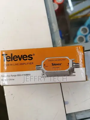 Televes 20db in-Line Satellite Signal Amplifier.