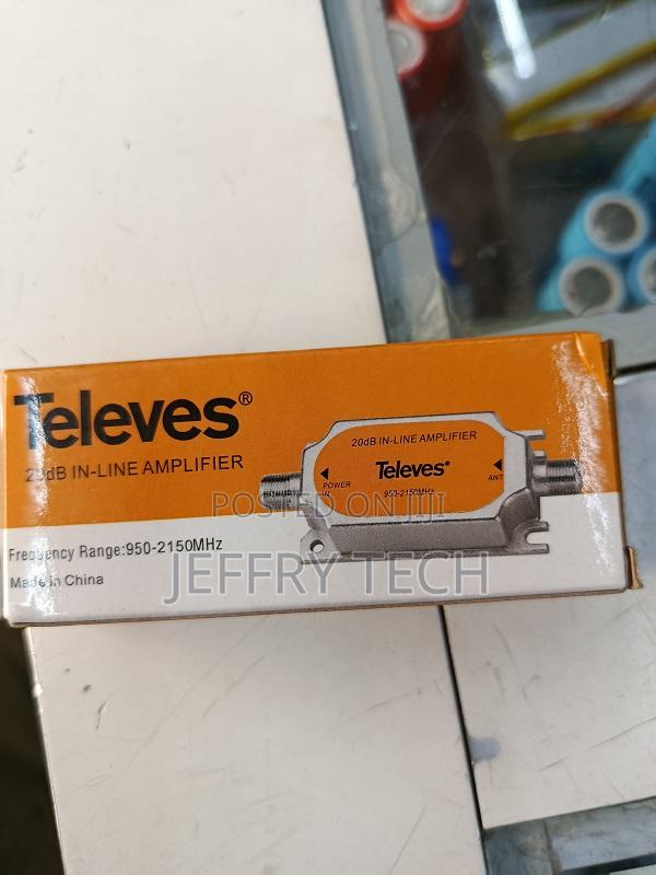 Televes 20db in-Line Satellite Signal Amplifier. - thumbnail 3