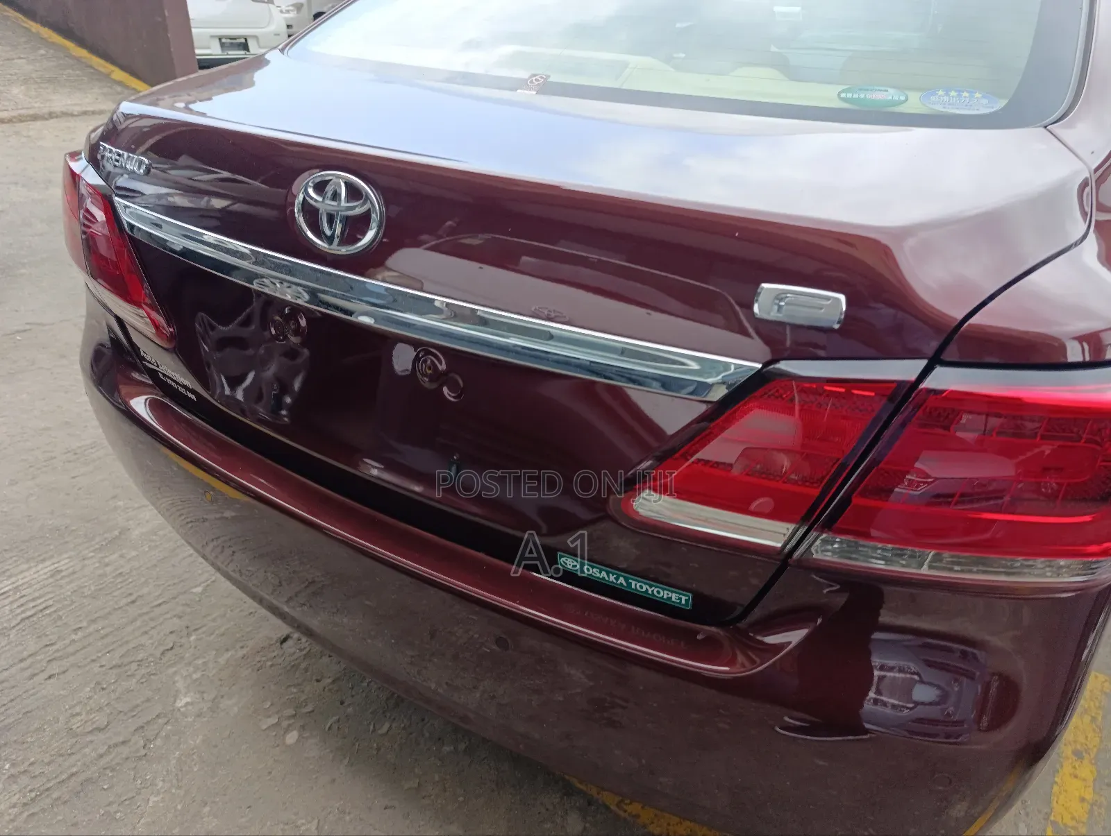 Toyota Premio 1.5 FWD 2019 Red