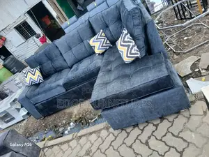 Dark Velvet 6seater Sofa Set for Sale
