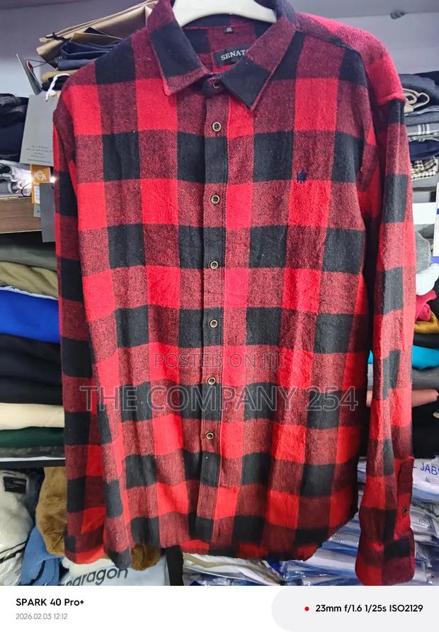 Quality Casual Checked Unisex Flannel Checked Shirts