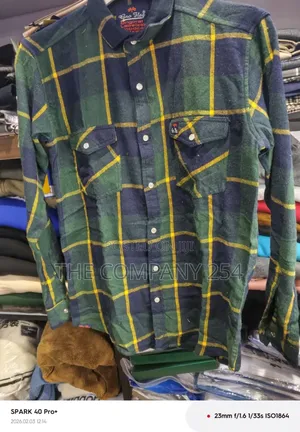 Quality Casual Checked Unisex Flannel Checked Shirts