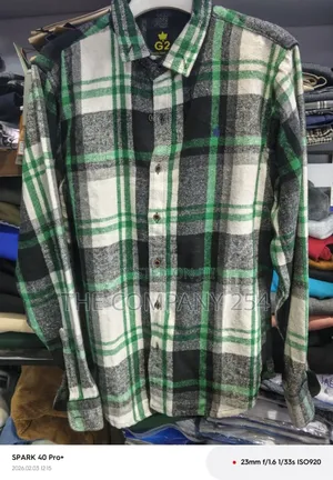 Quality Casual Checked Unisex Flannel Checked Shirts