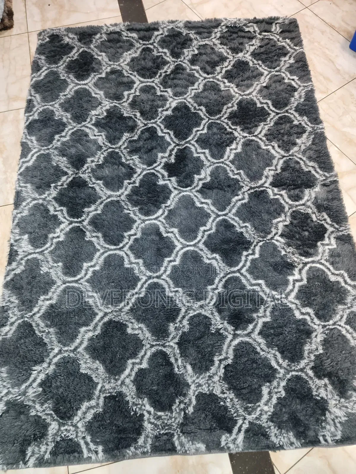 Pattern Plain Fluffy Carpets