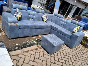 Leather Like Grey 6seater Sofa for Sale