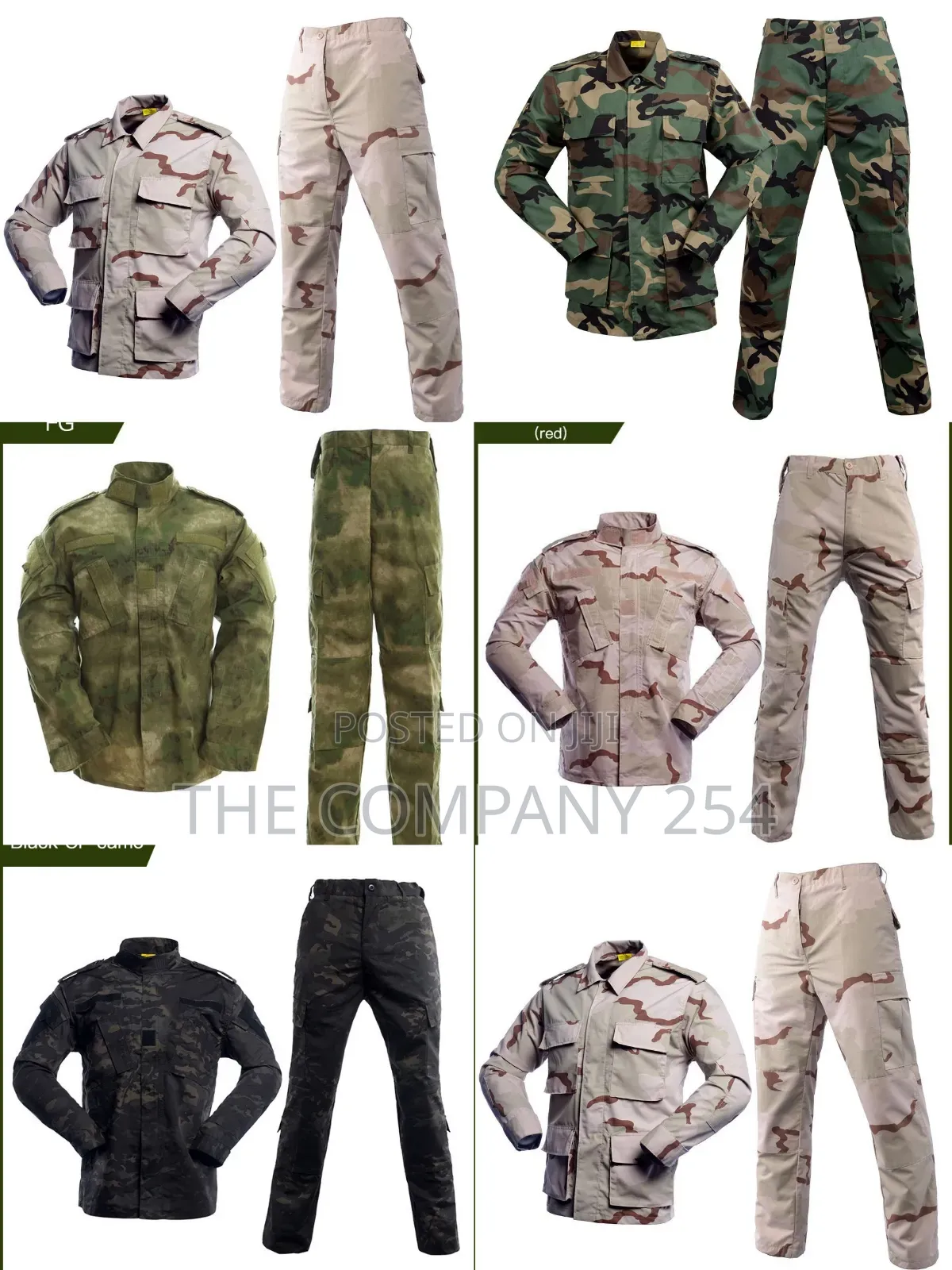 Quality Casual Outdoor Hiking Chinese Collar Bdu Uniforms Available