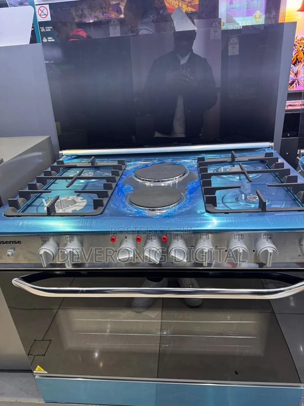 Hisense Standing Stove Cooker 60×90 6burner - main view