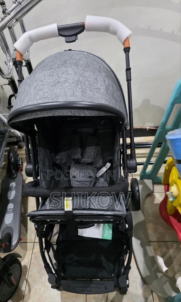 Baby Stroller Grey,Black and Khaki - main view