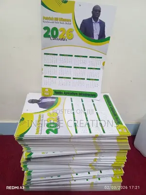 Campaign 2026 Calendars Printing,