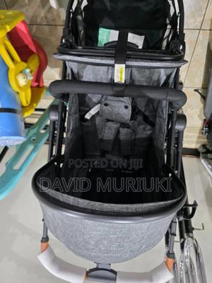 Baby Stroller Grey,Black and Khaki - thumbnail 2