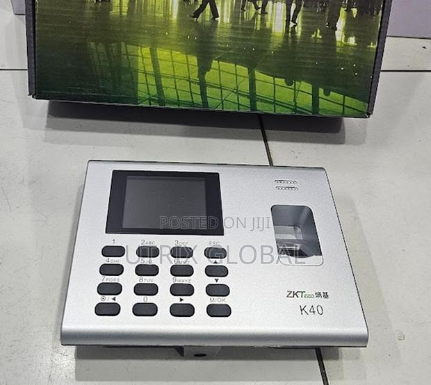 Zkteco K40 Fingerprint Employee Clocking System - main view