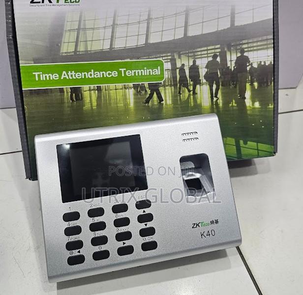 K40 Employee Attendance Machine With Fingerprint Reader
