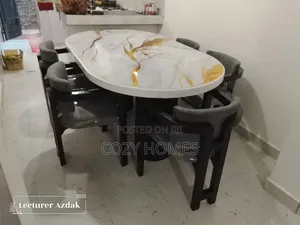 Dining Set, an All Wooden 6 Seater, Timeless Dining Set