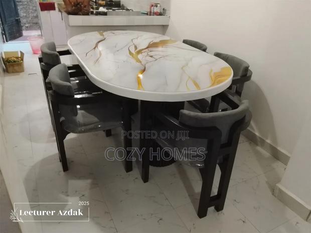 Dining Set, an All Wooden 6 Seater, Timeless Dining Set