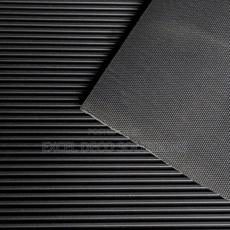 Ribbed Rubber Mat – Easy Maintenance Flooring