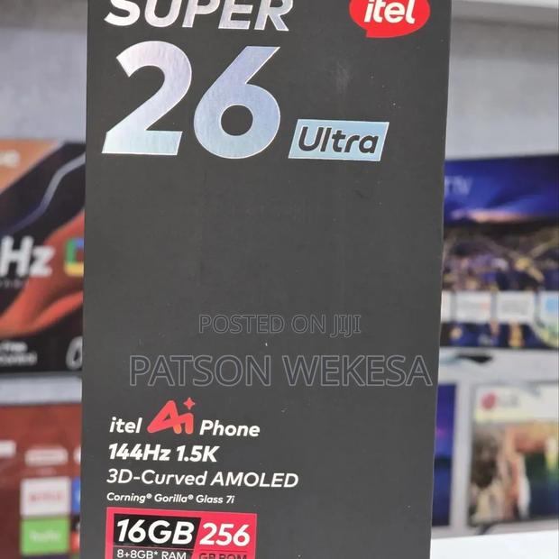 New Itel S26 Ultra 256 GB Blue - thumbnail 2