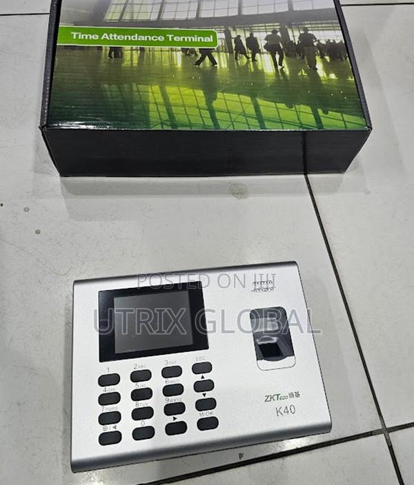 Zkteco K40 Staff Attendance Control System - main view