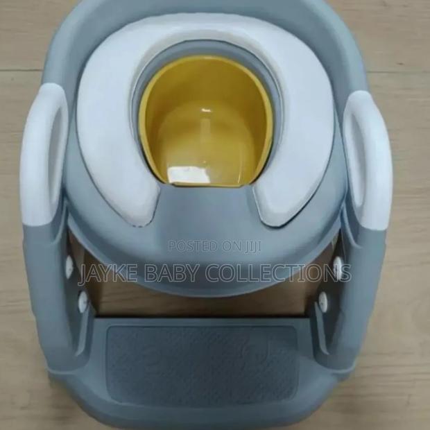 Toddler Potty Training Seat With Step Stool Ladder - thumbnail 6