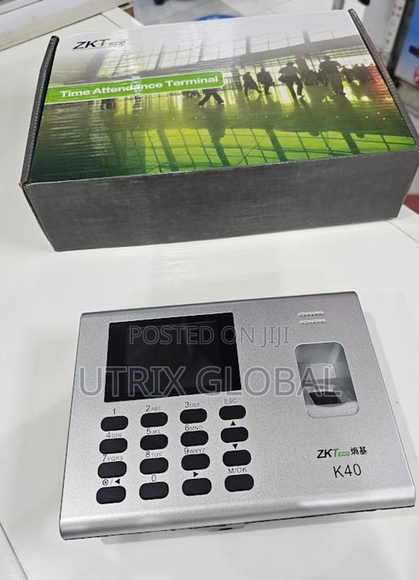 Zkteco K40 Staff Attendance Control System - main view