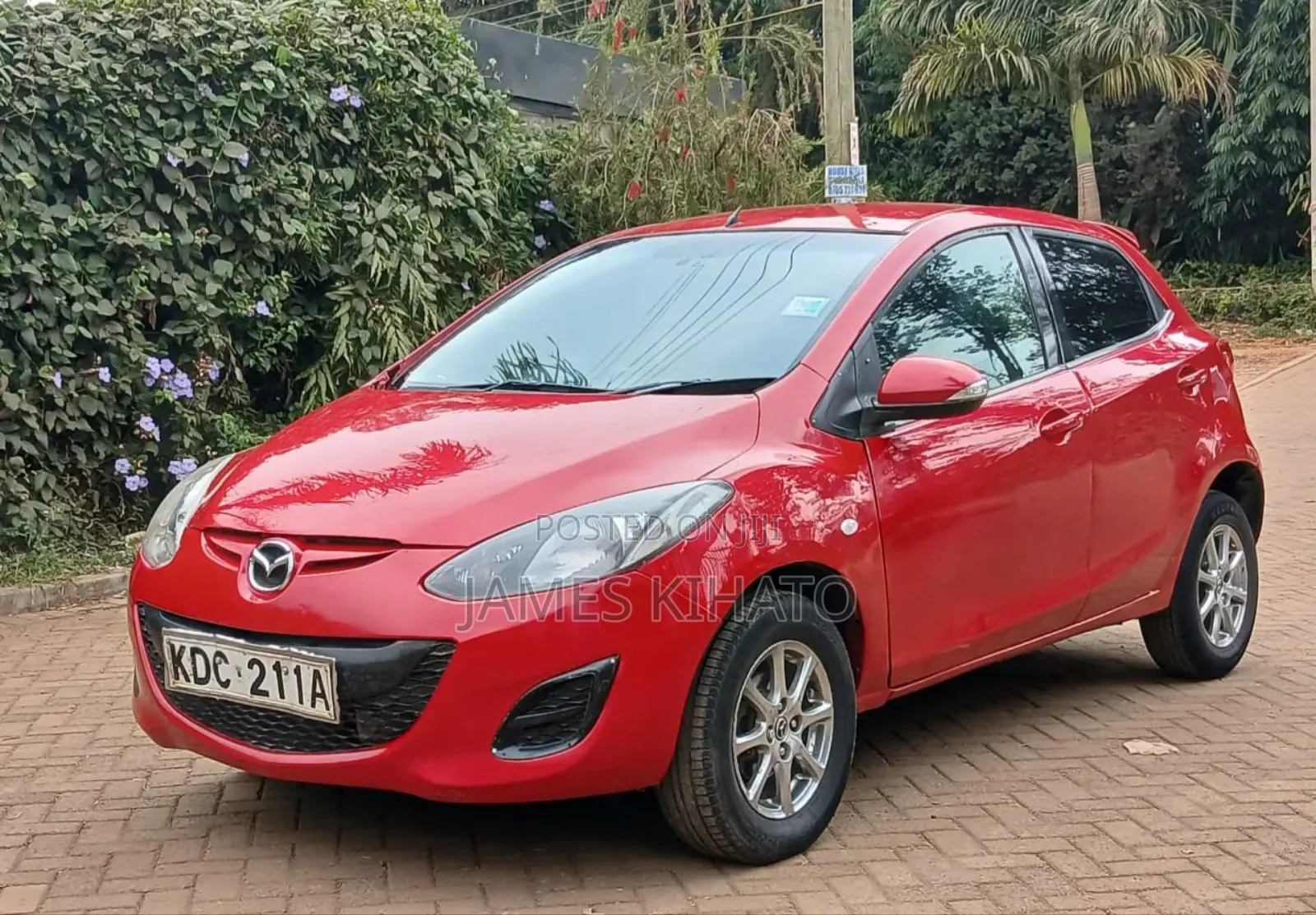 Mazda Demio 2013 Red