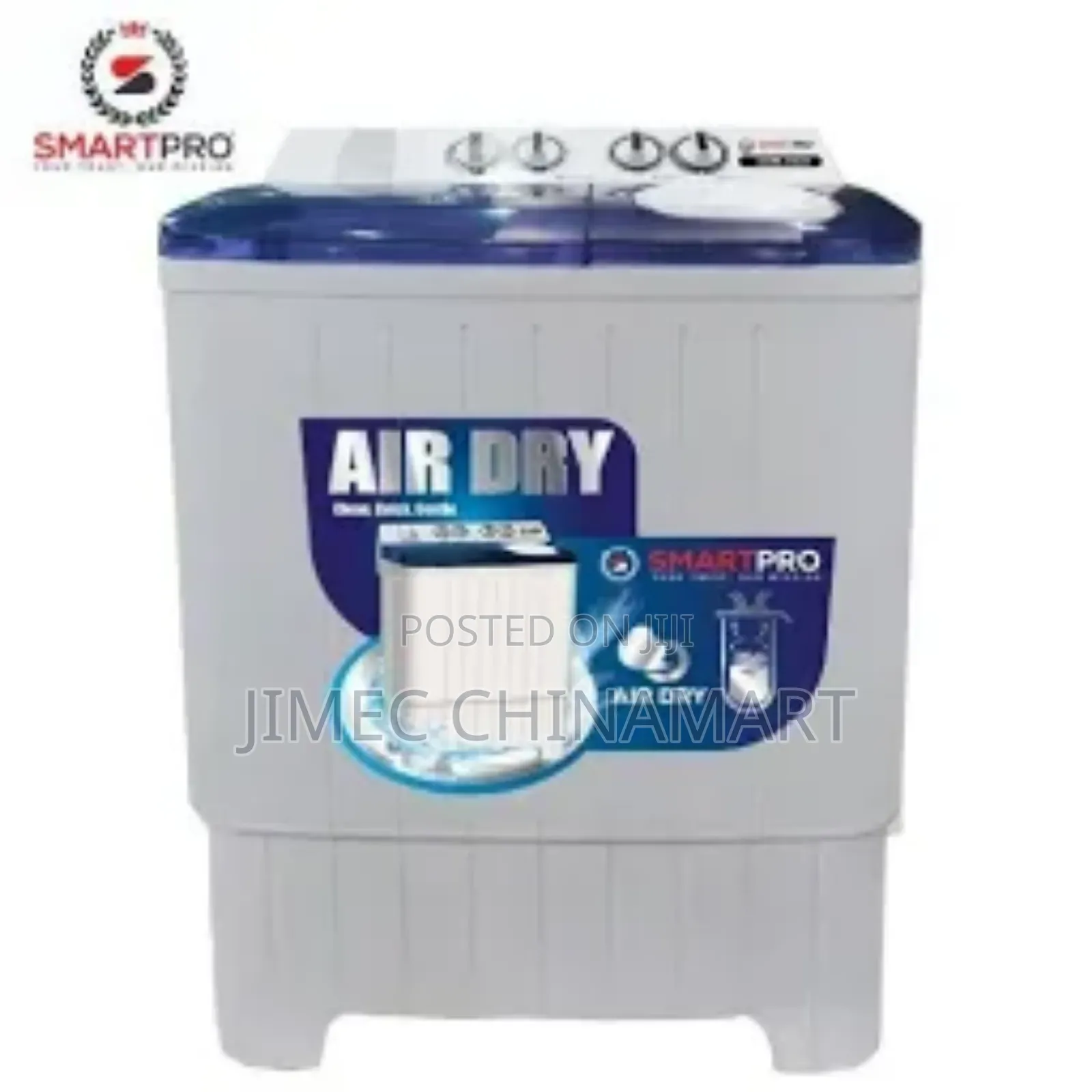 8kg Smart Pro Twin Tub Washing Machine – Semi Automatic