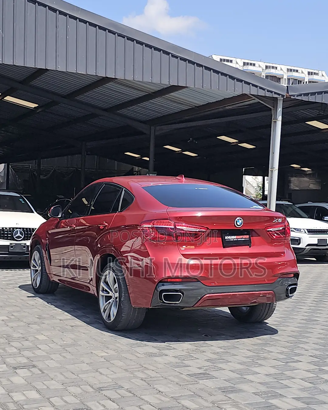 BMW X6 2017 Red