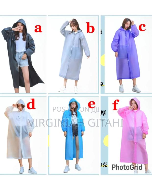 Black Grey Blue Durable Light Weight Eva Rain Coat