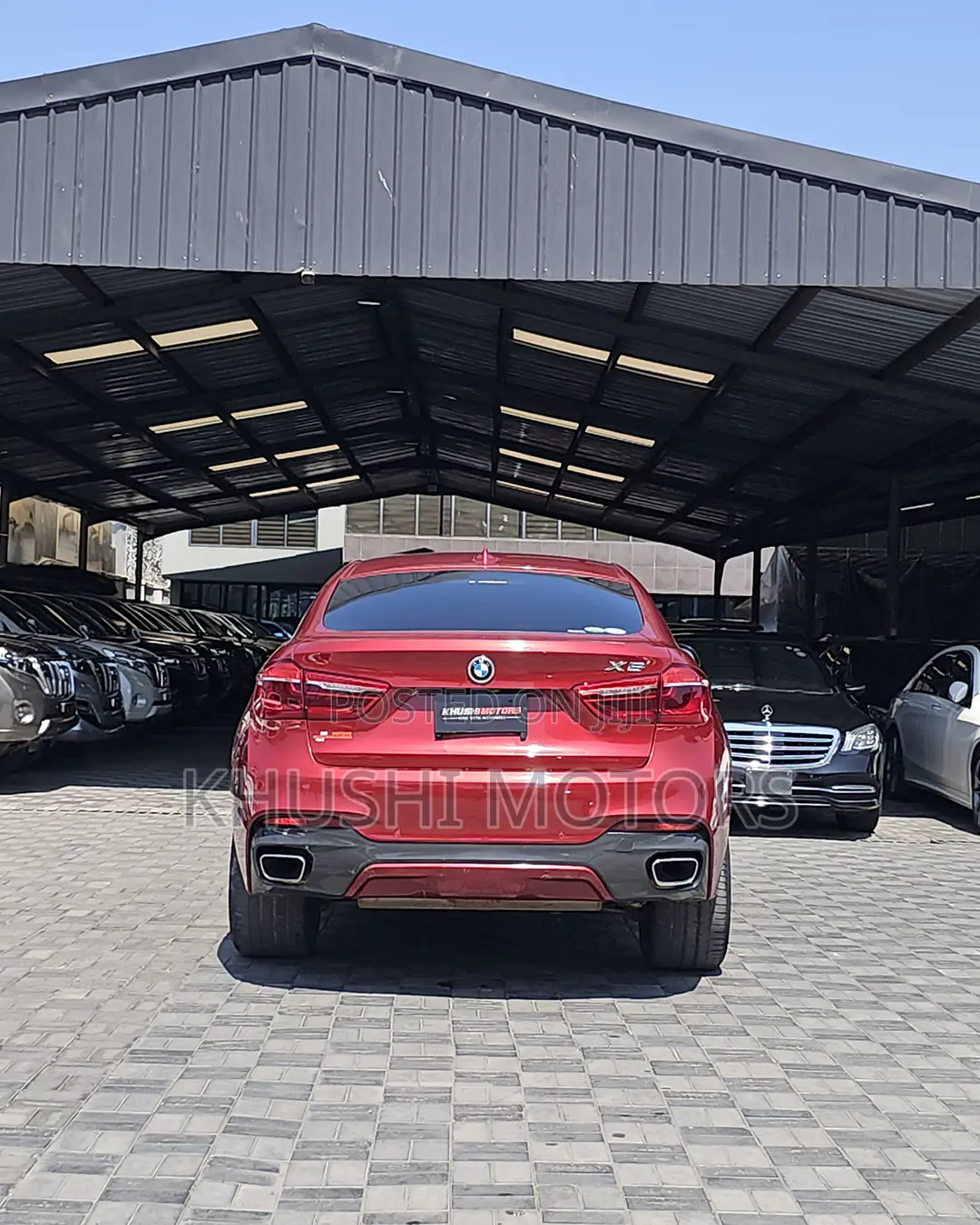 BMW X6 2017 Red