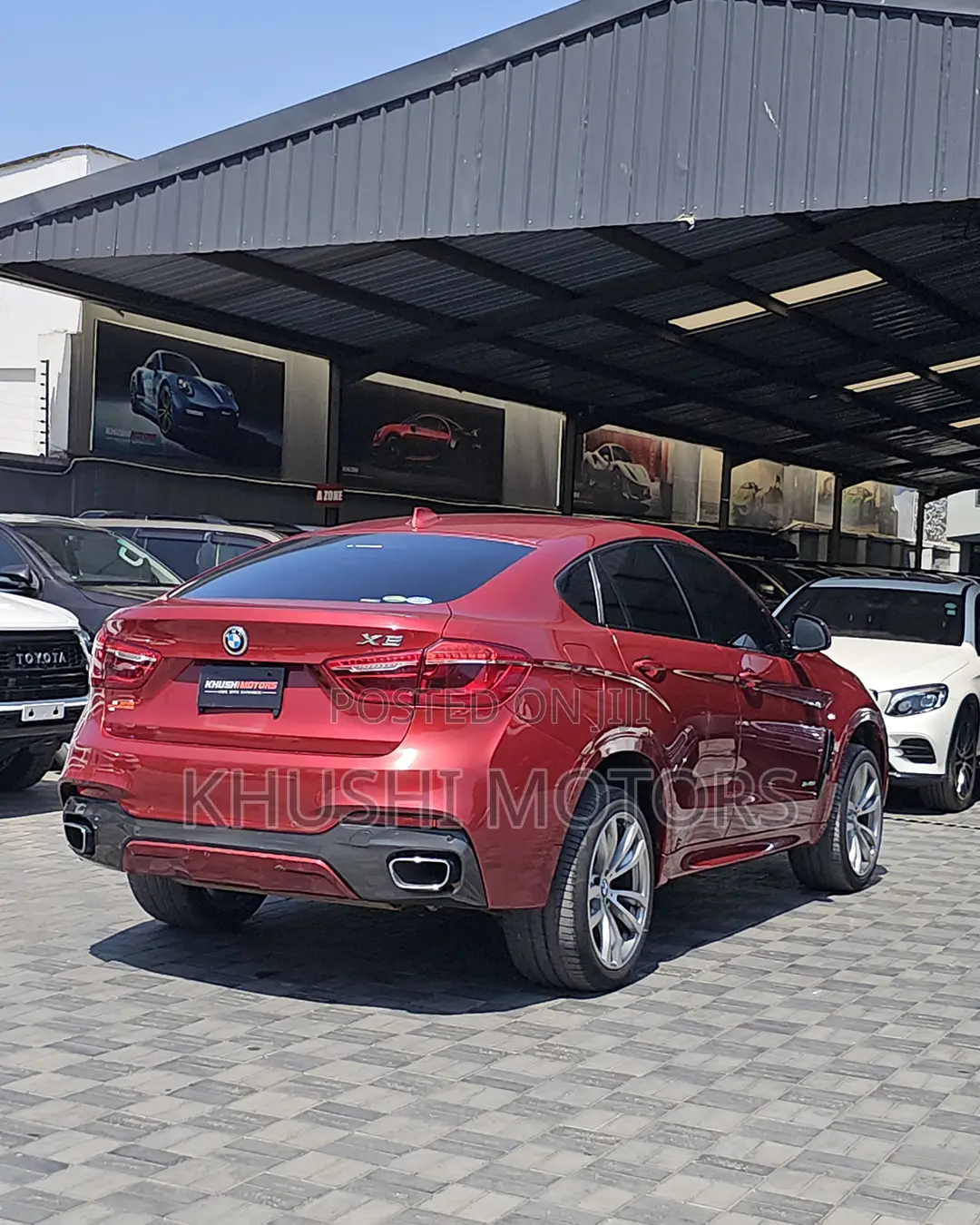 BMW X6 2017 Red