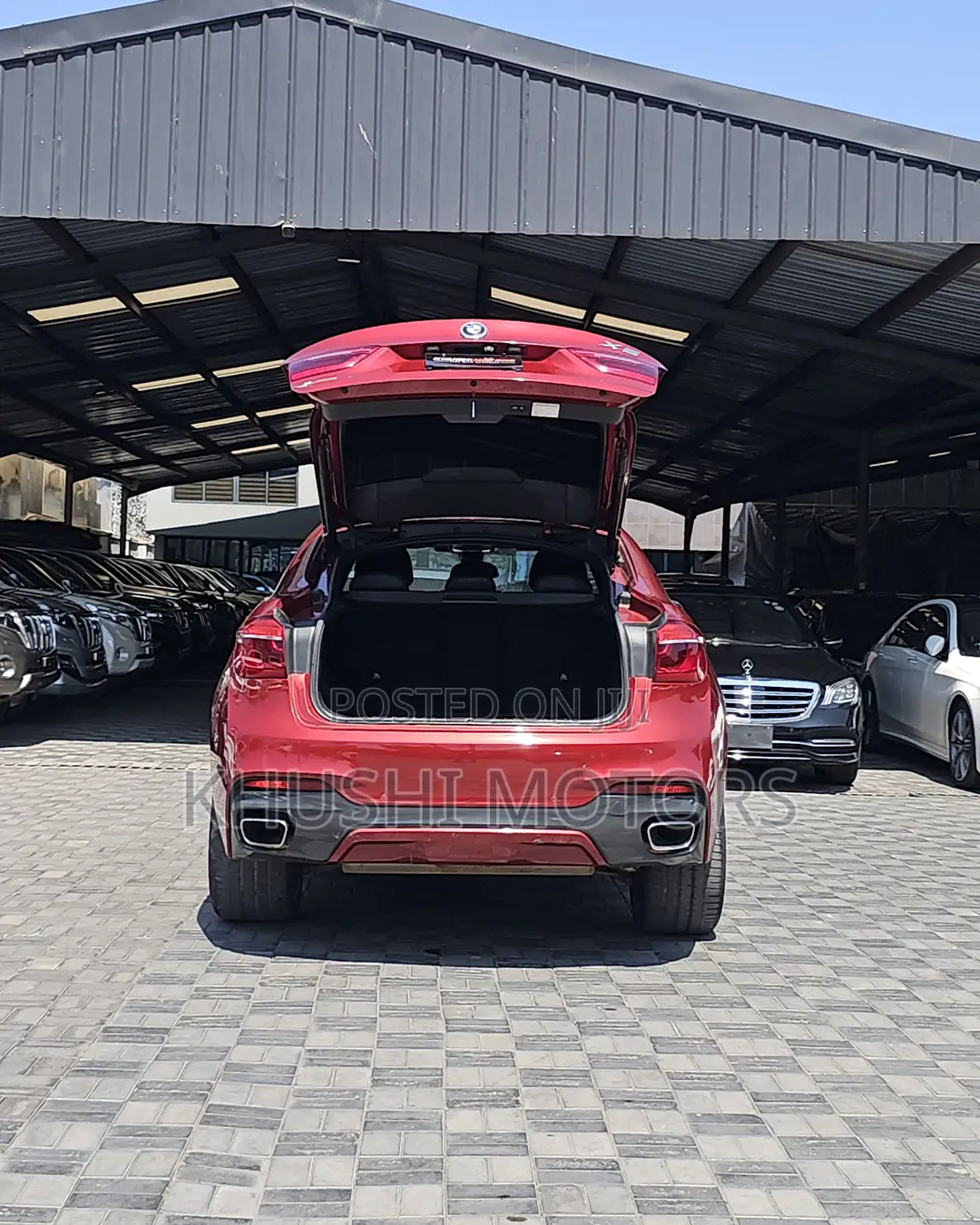 BMW X6 2017 Red