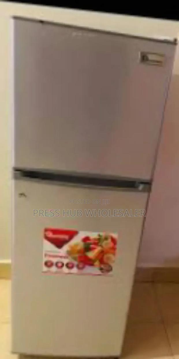 Ramtons Rf/173 Double-Door Refrigerator.
