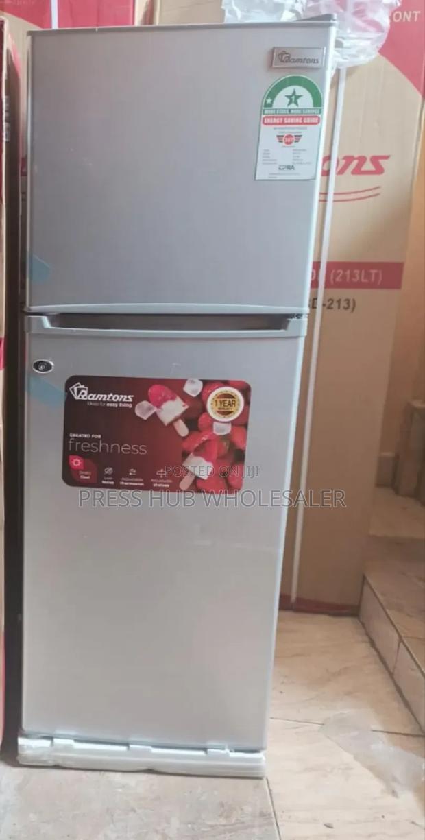 Ramtons Rf/173 Double-Door Refrigerator"  - main view