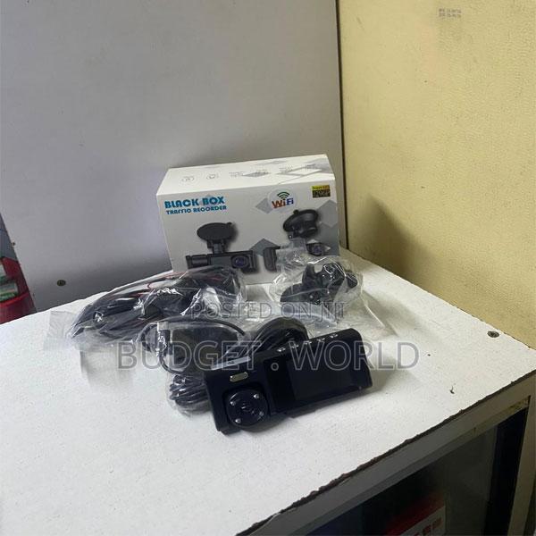 Wifi All-in-One Dash Cam With Front Rear Inside View