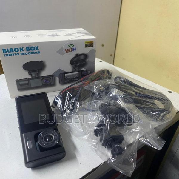 3-Way Car Dash Cam With Wifi 2.4” Screen