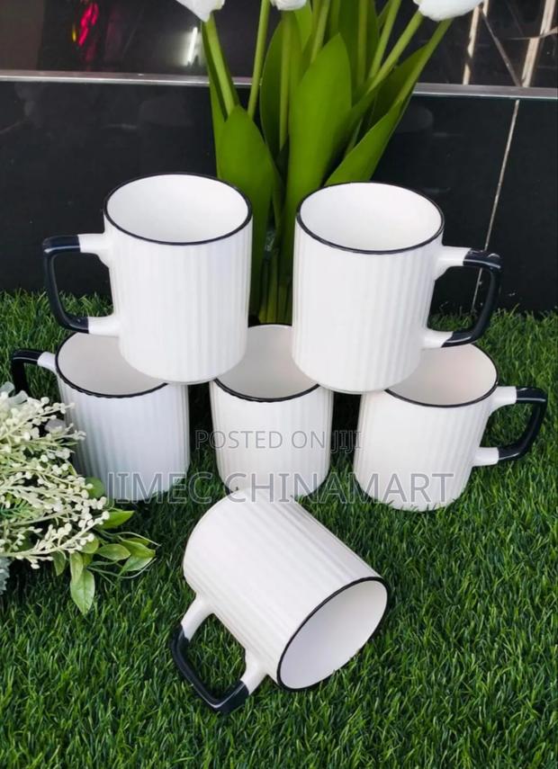 6pcs Ring Concise Mugs - main view