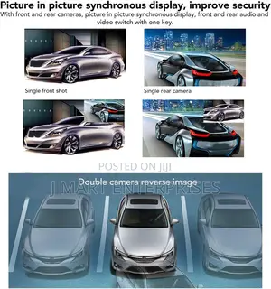 Dash Cam Front and Rear, Hd 1080p Car Dashboard Recorder, Rearview
