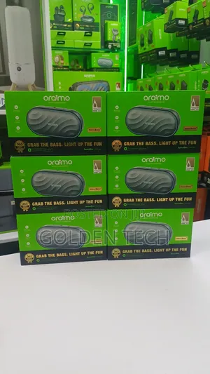 Oraimo Spacebox 8w Bluetooth Speaker With Heavy Bass RGB Lighting