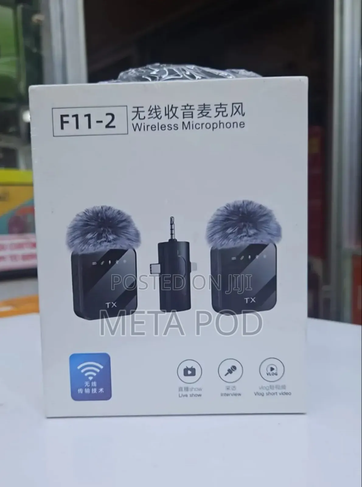 F11-2 Wireless Microphone 3 in 1
